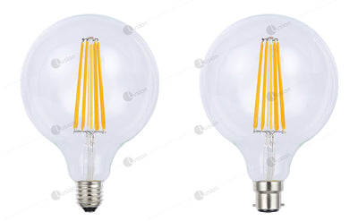 Filament Spherical LED G125 Dimmable Full Glass Lamp