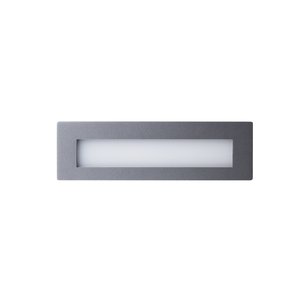 Link Grey Open Face Wall Light