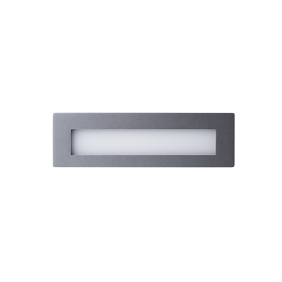 Link Grey Open Face Wall Light