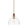 Ralph Lauren Hadley 1 Light Time Worn Brass Pendant Lighting Affairs