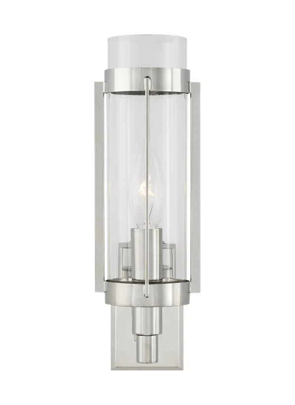 Ralph Lauren Flynn 1 Light Polished Nickel Wall Sconce Lighting Affairs