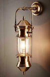 Lotus Antique Brass Lantern