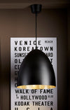 Maiden Ceiling Lamp Black Silver
