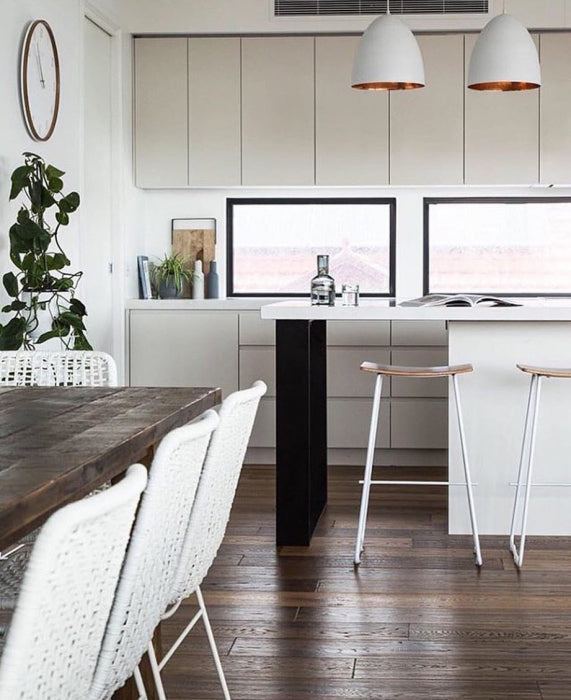 Maiden Ceiling Lamp White Copper