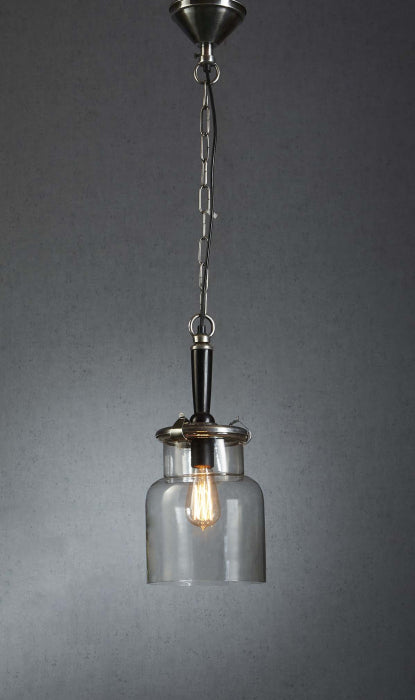 Maine Hanging Lamp in Silver