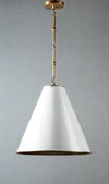 Marlo Hanging Lamp with Brass Lining