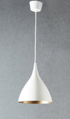 Mercer Small Round White Brass Lining