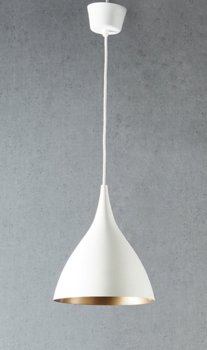 Mercer Small Round White Brass Lining