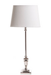 Miller Shiny Nickel Table Lamp