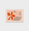 Modern Bloom Apricot Morning Print