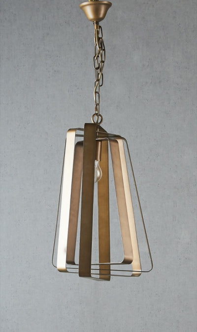 Monte Hanging Lamp in Brass