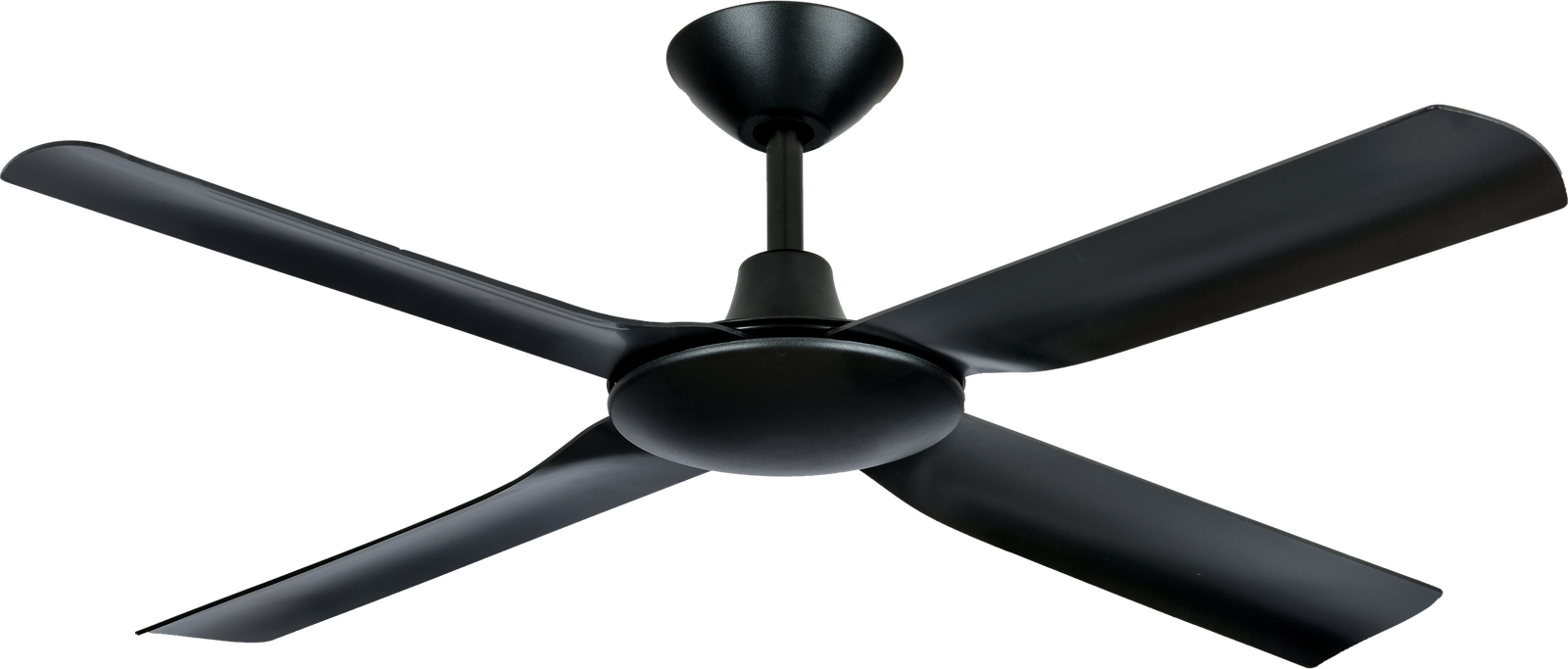 Next Creation Matt Black with Black Blades Ceiling Fan