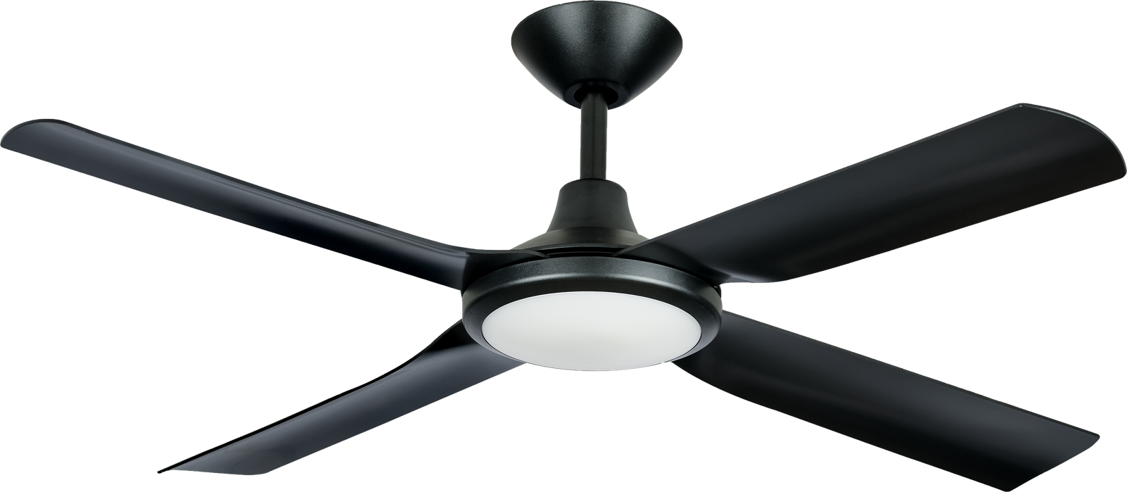 Next Creation Matt Black with Light Ceiling Fan