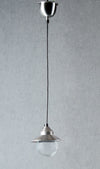 Kingston Hanging Lamp in Antique Silver