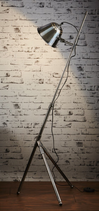 Pearl Floor Lamp Antique Silver