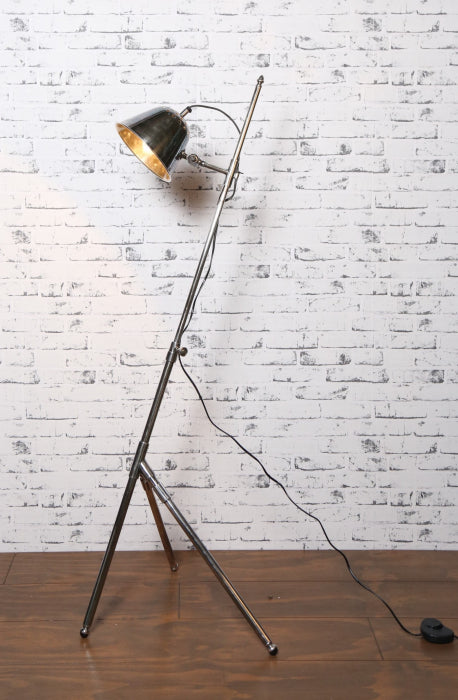 Pearl Floor Lamp Antique Silver