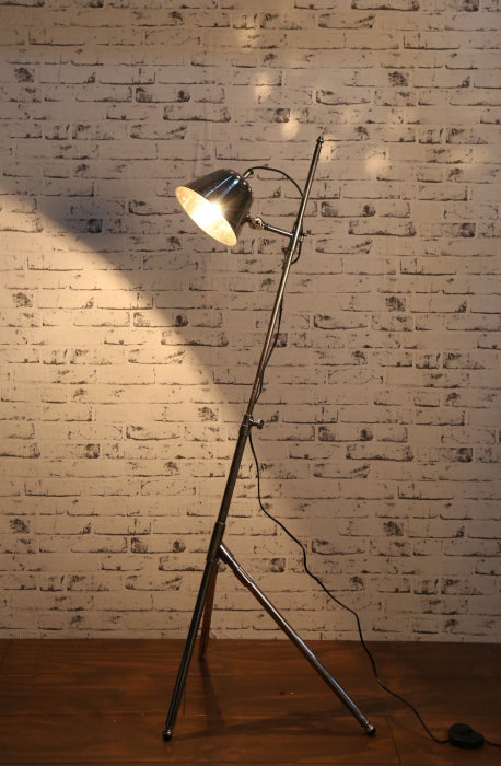 Pearl Floor Lamp Antique Silver