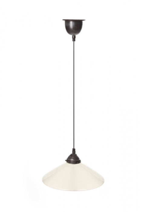 Peggy Hanging Ceramic Dish Lamp