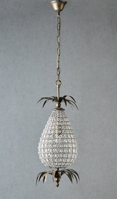 Perry Small Hanging Lamp in Brass