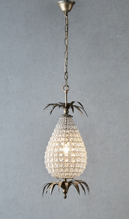 Perry Small Hanging Lamp in Brass