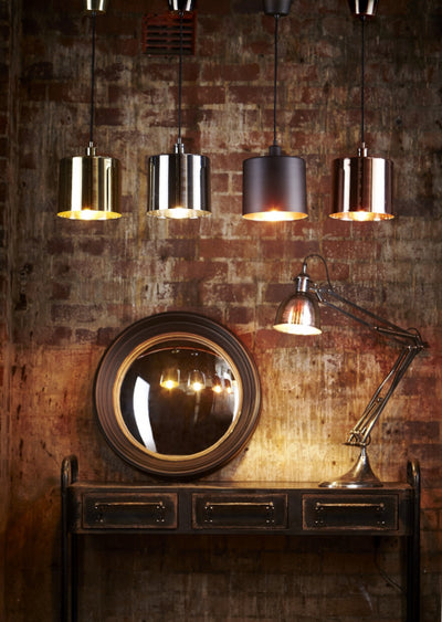 Porter Hanging Lamp Brass