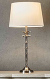 Quincy Silver Table Lamp