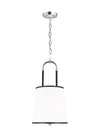 Ralph Lauren Katie 1 Light Medium Polished Nickel Pendant Lighting Affairs