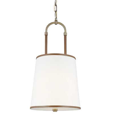 Ralph Lauren Katie 1 Light Time Worn Brass Pendant Lighting Affairs