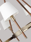 Ralph Lauren Katie 6 Light Brass Chandelier Lighting Affairs