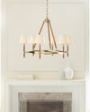 Ralph Lauren Katie 6 Light Brass Chandelier Lighting Affairs