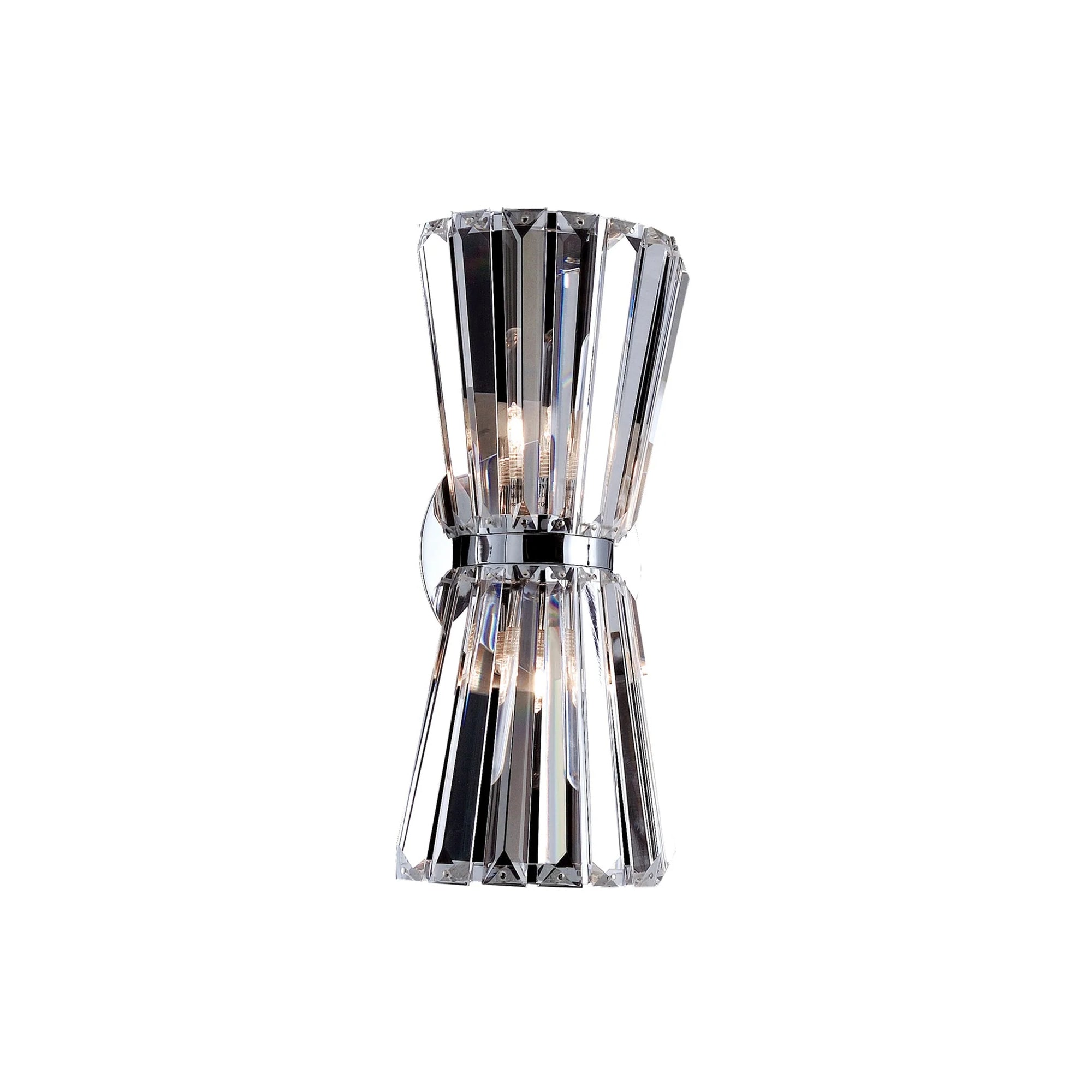 Allegri Armanno 2 Light Firenze Crystal Wall Sconce