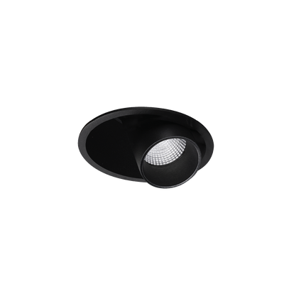 Shift Out Textured Black 2700K Downlight