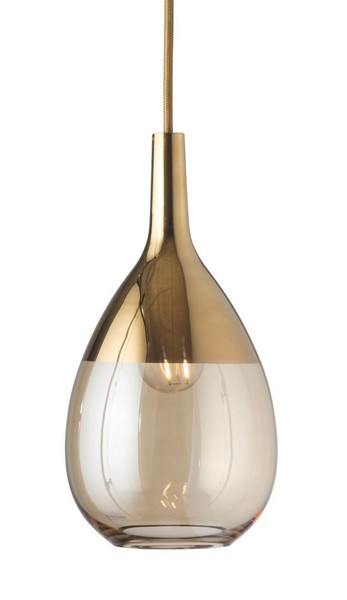 Lute 14 Gold Pendant