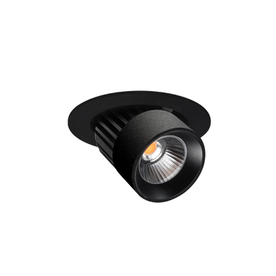 Switch 110mm Textured Black 3000K Downlight