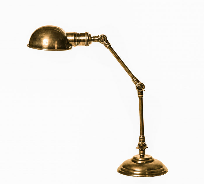 Scott Desk Lamp Antique Brass