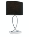 Campbell Black Touch Lamp