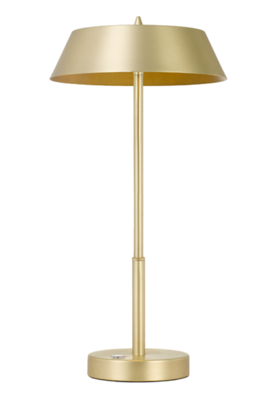 Allure LED Brass Gold Table Lamp Lighting Affairs
