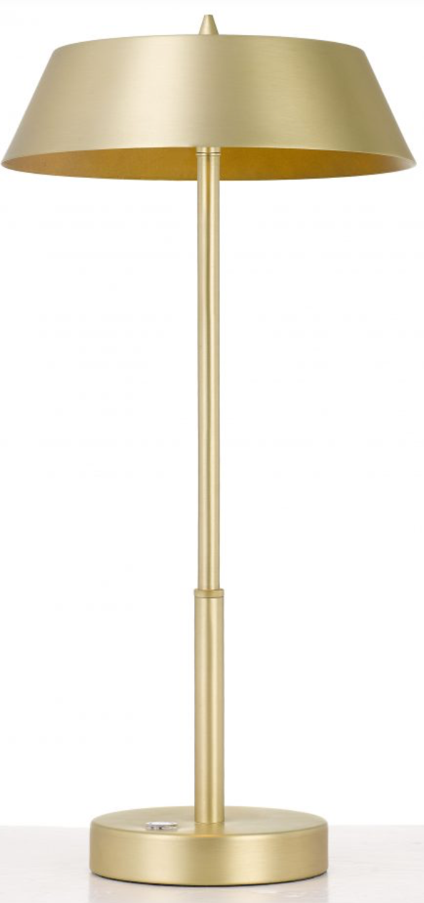 Gold and grey table lamp deals
