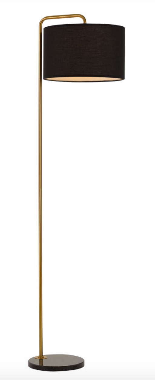 Floor light gold deals