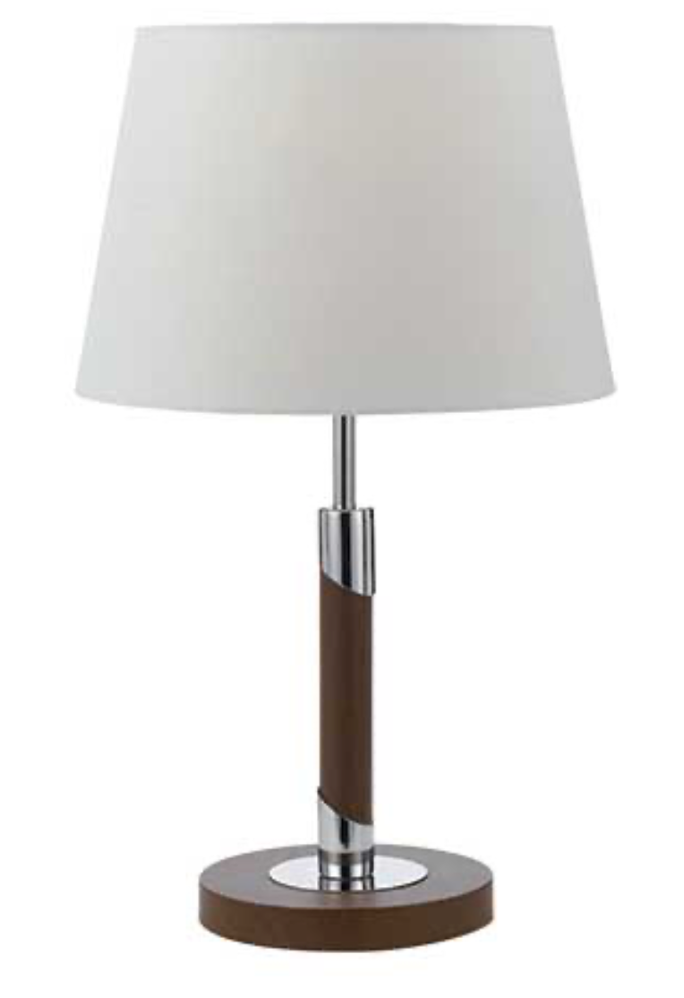 Belmore Walnut Table Lamp