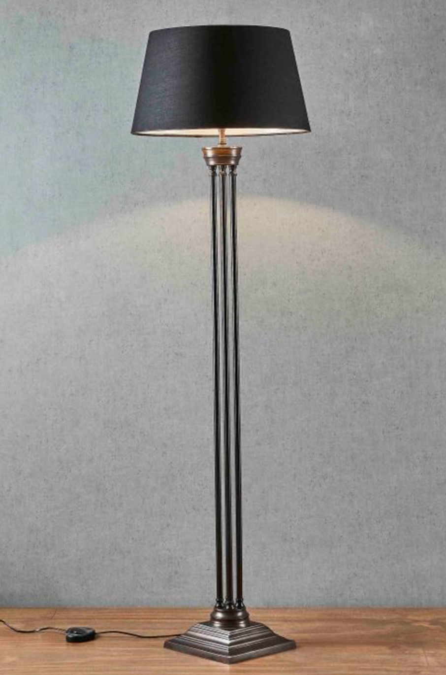 Langmore Black Bronze Floor Lamp