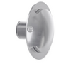 Dome Silver Aluminium LED Two Way Deck Lights