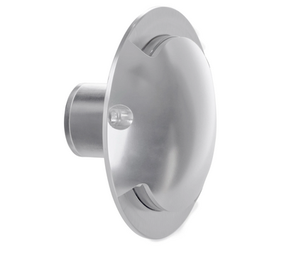 Dome Silver Aluminium LED Two Way Deck Lights