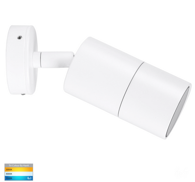 Tivah White TRI Colour Single Adjustable Wall Spot Light