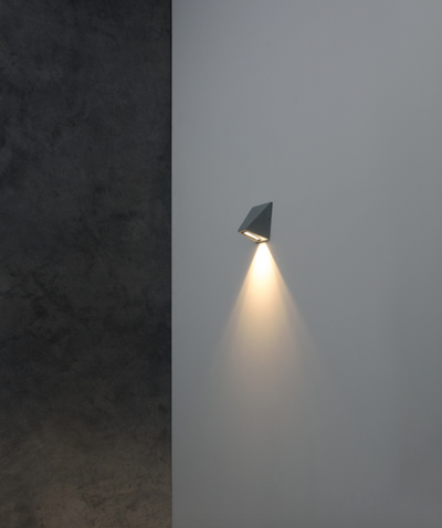 Edge White Wall Light