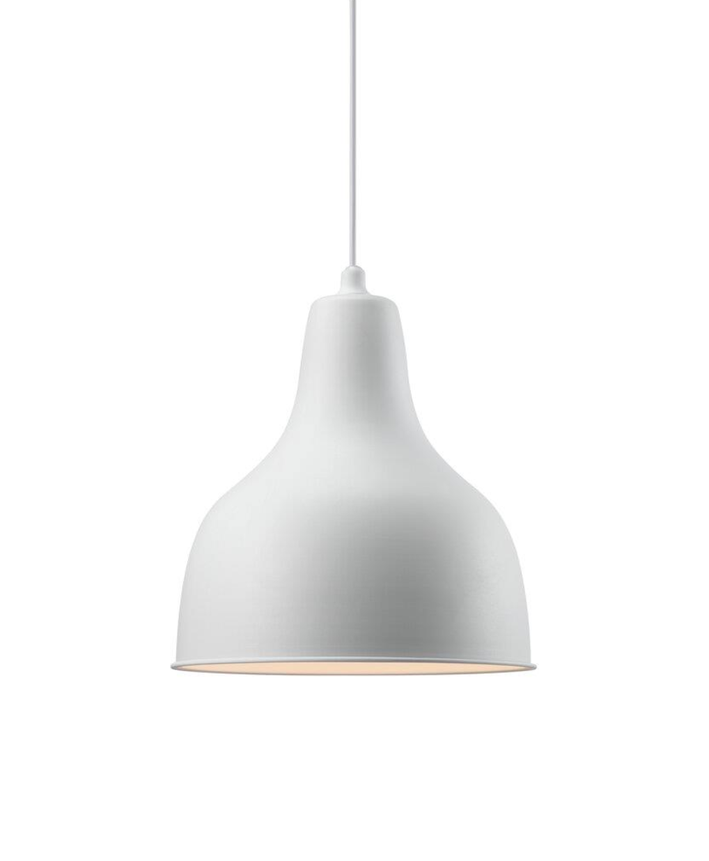 Ames White Pendant