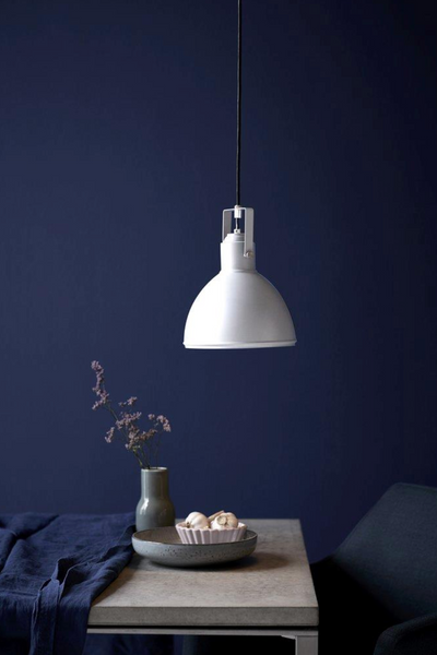 Ames White Pendant