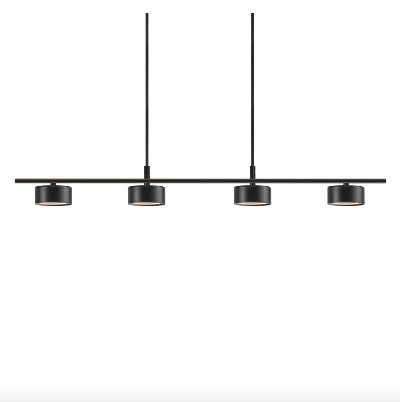Clyde Black Linear LED Pendant