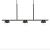 Contina Black LED Linear Pendant