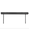 Contina Black LED Linear Pendant